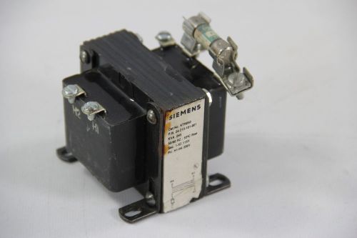 Siemens KTH050 Control Transformer, 200V Primary 115V SEC, 24-213-101-001, USED