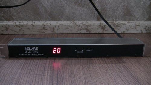 Holland HDM Television Demodulator