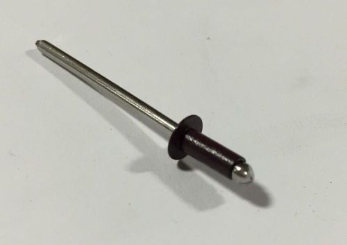 300 Stainless Steel 43 Pop Rivets 1/8&#034; X 3/16&#034; 250 Pcs BURGUNDY (01)