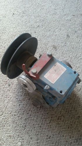 Jeffrey worm gearmotor