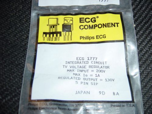 NEW ECG1777 130V VOLTAGE REGULATOR NTE1777