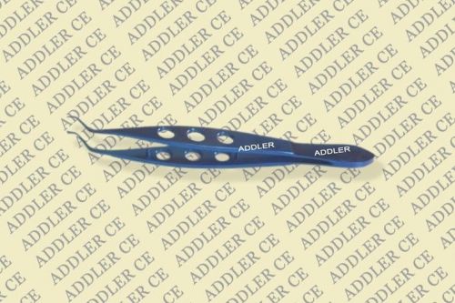 TITANIUM Dastoor Superior Rectus Forceps 1 x 2 Teeth Ophthalmic Eye Instruments