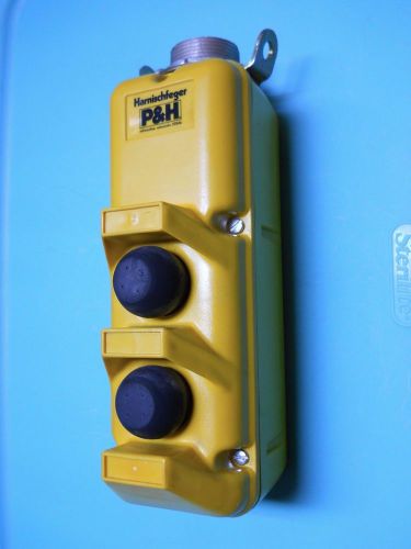 P&amp;H LR47160 596 2 POSITION PUSHBUTTON STATION 300V NEMA 3R 4X NEW CONDITION