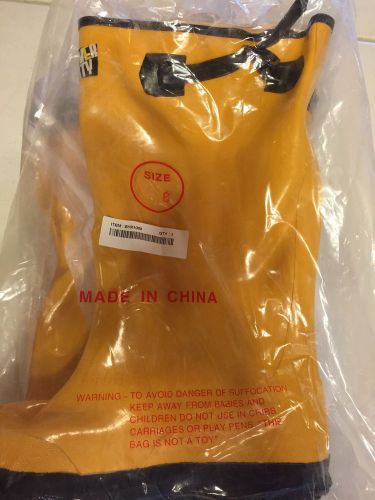 River City Rubber 16&#034; Yellow slush boots size 8