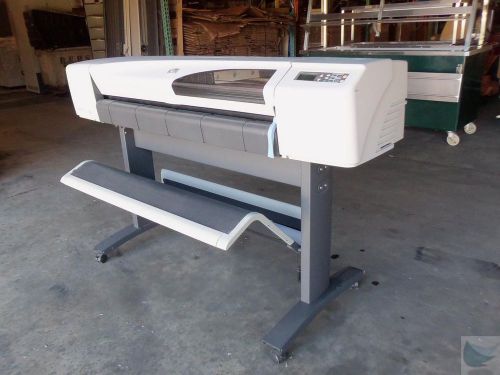 HP DesignJet 500 Model C7770B 42&#034; Large Format Printer Plotter w Locking Castors