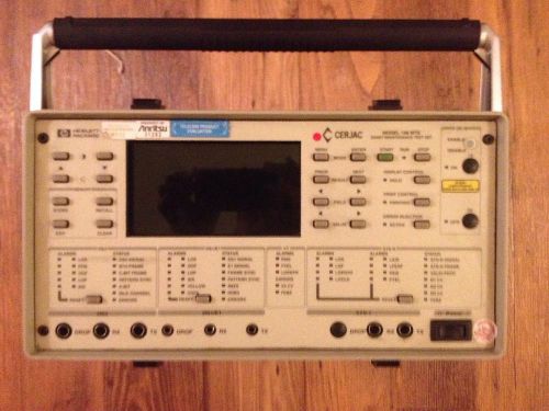 HP Cerjac Model 156 MTS, Sonet Maintenance Test Set