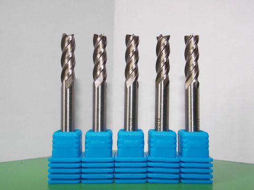 6MM X 59MM, 4-FLUTE, HSS, HIGH COBALT %, FLAT, CENTER CUTTING, ENDMILL, 5x