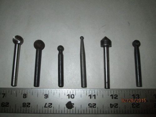 MACHINIST LATHE MILL Machinist Lot of Rotary Grinder Burs Grinding Bits Dremel