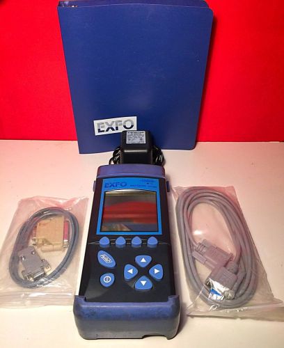 Exfo FOT-920 MAXTESTER Fiber Optic OTDR Meter Data Cords Instruction Manuel