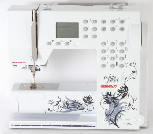 Bernina white pearl 756 of 3300 limited edition sewing machine - only 3300 made! for sale