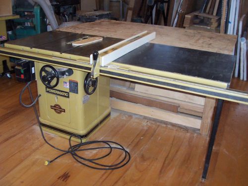 Powermatic Table Saw model 66-TA, Single Phase