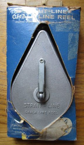 Vintage 50 ft Irwin Straight Line Chalk Line Reel