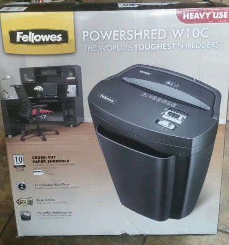 Fellowes W10C Paper Shredder