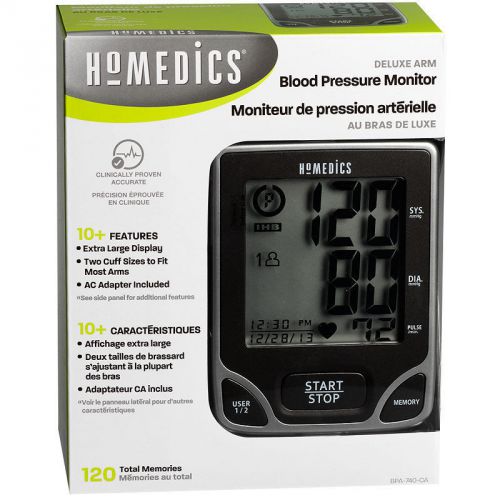 ? HOMEDICS ? ARM BLOOD PRESSURE MONITOR ?  BPA-740-CA DELUXE ?