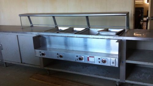 Resturant Equipment Hot Bar Serving Table