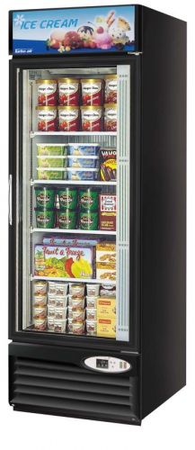 Turbo Air TGF-23FB, 1 Glass Door Freezer, Black