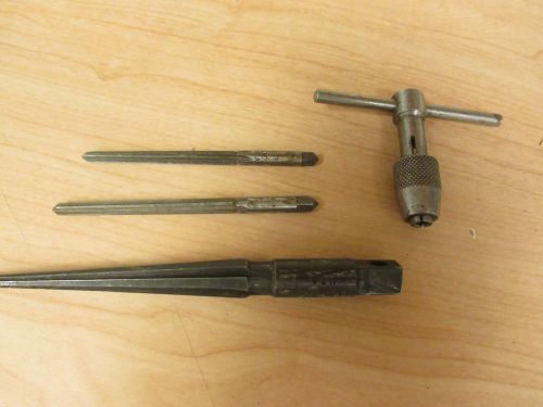 Vintage Hanson R-120 &amp; Handy No. 2 &amp; 3 Reamers with Handle