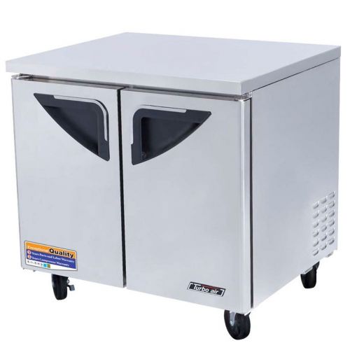 Turbo Air TUF-36SD, 1 Door Undercounter Freezer