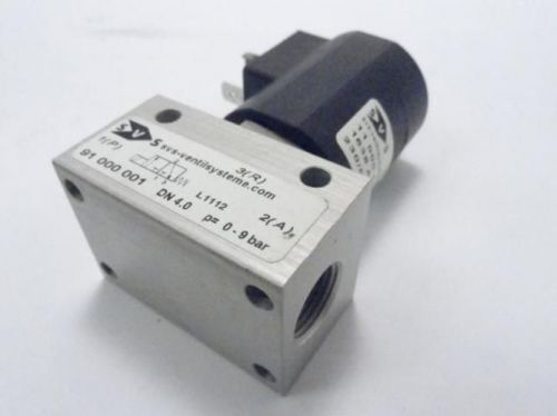 91513 New-No Box, SVS 11000008 Solenoid Valve, 1638A30A