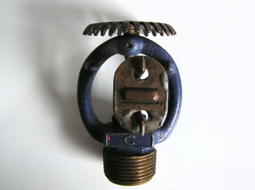 Vintage Reliable Fire Sprinkler Head Upright 280  1969  Steampunk