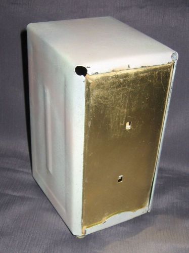 RESTAURANT DINER STYLE NAPKIN HOLDER DISPENSER - METAL - DOUBLE SIDED