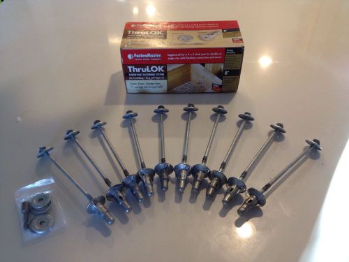 Fastenmaster ThruLok 8 In. Screw Bolt Fastening System