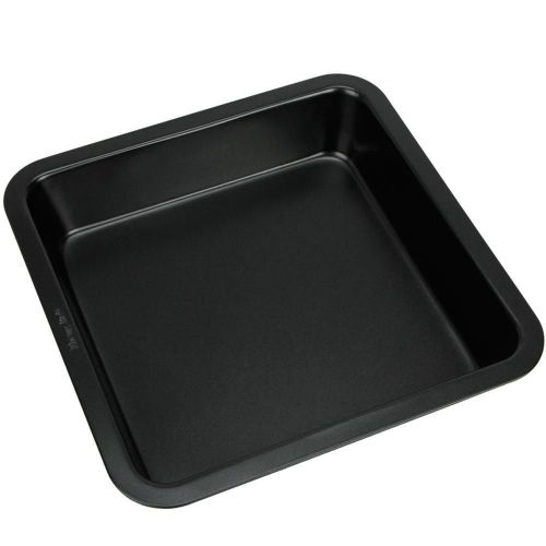 New durable kitchen square pizza pan iron black a necessity for making pizza for sale