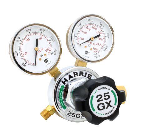 Harris Model 25GX Single Stage Oxygen Regulator 25GX-145-540 3000510