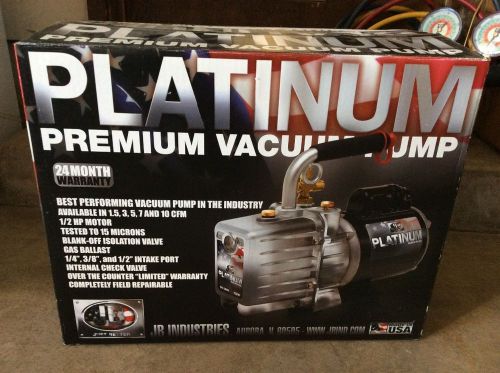 Brand New JB INDUSTRIES PLATINUM (DV-200N) PREMIUM VACUUM PUMP 7CFM 115V/60Hz