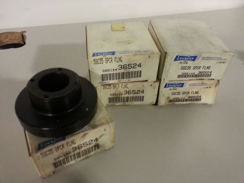 Lot of 5 Lovejoy 5SC35 SPACER FLANGE 36524