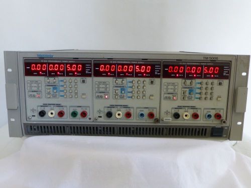 Tektronix TEK TM5006 w/Three PS 5010 Programable Power supply