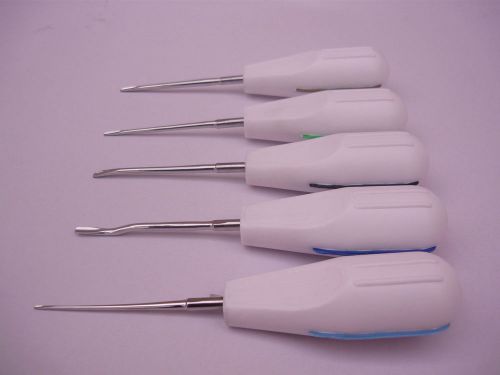 2 SETS DENTAL LUXATOR ELEVATORS GERMAN QUALITY DENTAL INSTRUMENTS.