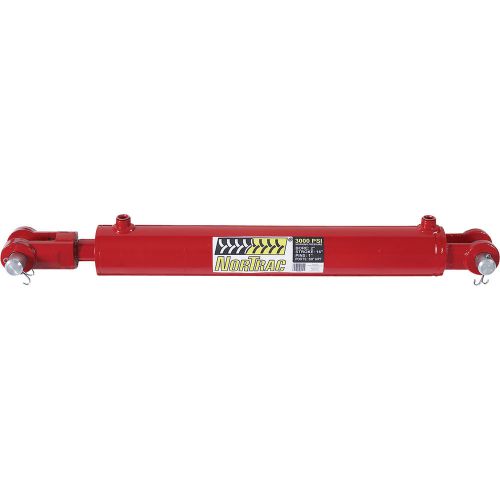 NorTrac Heavy-Duty Welded Cylinder-3000 PSI 2in Bore 16in Stroke #992205