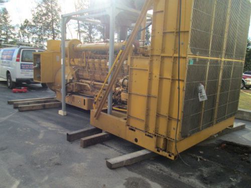 2000kW CATERPILLAR 3516B Diesel Generator only 202 Hours