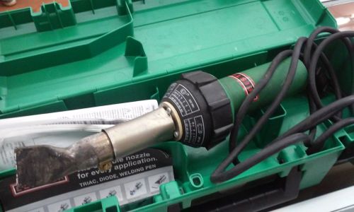 LEISTER TRIAC s HOT AIR TOOL in case NICE!