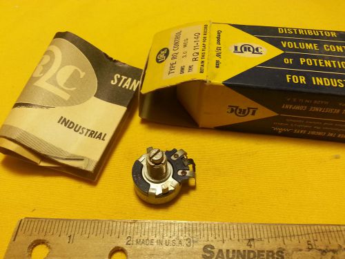 IRC Potentiometer 3 Meg Ohm Industrial Control RG 11-140 Taper A