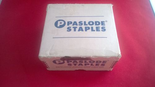 Box of PASLODE STAPLES PW-50-3/8 3/8&#034; Leg Hizincote Approx. 10,000