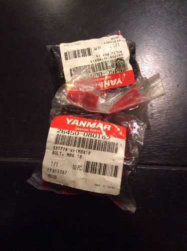 Yanmar marine 26450-080182 20 piece bolt m8x18 for sale