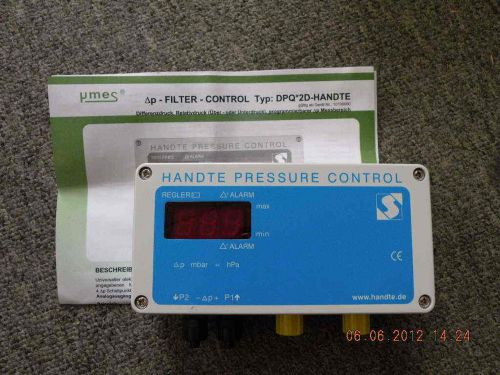 NEW HANDTE PRESSURE FILTER CONTROL DPQ 2D 2042491