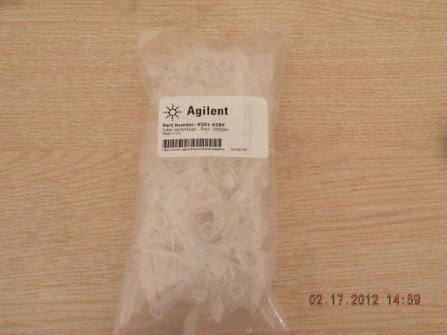 NEW AGILENT 9301-6384 TUBE CENTRIFUGE .5ML 100/PK NIP