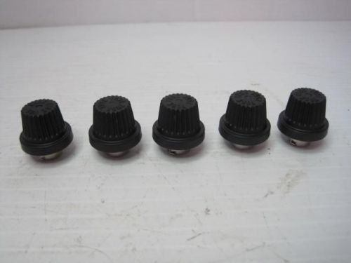 8516 Lot(5) Black Fuse Holding Knobs PN 03420012HX040 FREE Shipping Conti USA