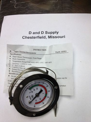 Analog panel mt thermometer,-40 to 60f, 2&#034; dial, 1epe3 for sale