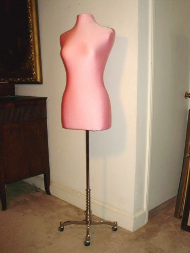 Female torso mannequin with chrome stand manex n.y. for sale