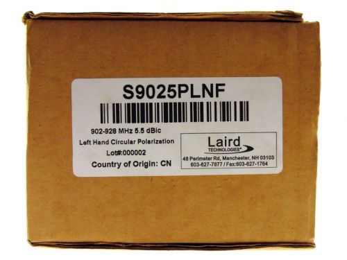 NIB LAIRD Technologies Left Hand Circular Polarization Antenna Model S9025PLNF