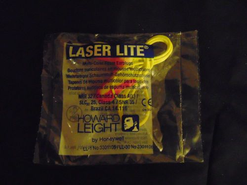 33 Corded Ear Plugs Foam Howard Leight Laser Lite