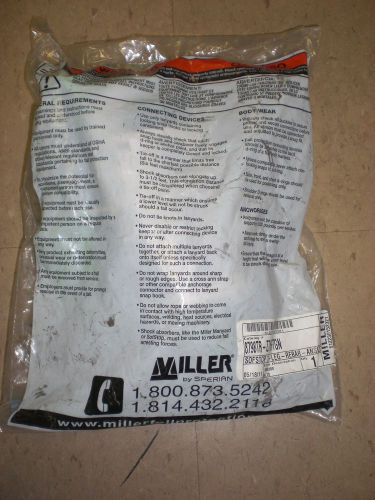 Miller Honeywell Sperian 8798TR-Z7/6FTGN Sofstop Double ANSI Lanyard Rebar