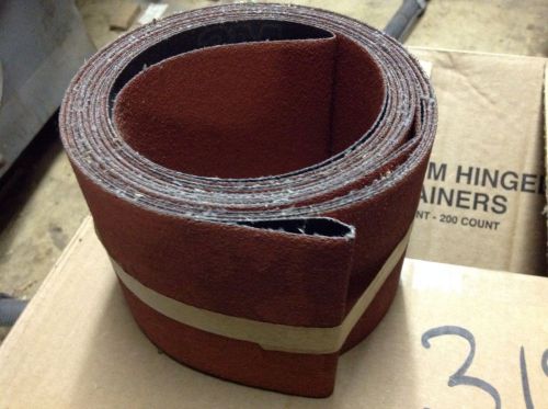 3M 777F 50 Grit 319&#034; X 5&#034; Sanding Belt 26&#039; 7&#034; Sanding Belt