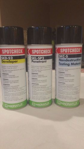 New Magnaflux Spotcheck SKC-S,SKL-SP2,SKD-S2 Aerosol Sprays