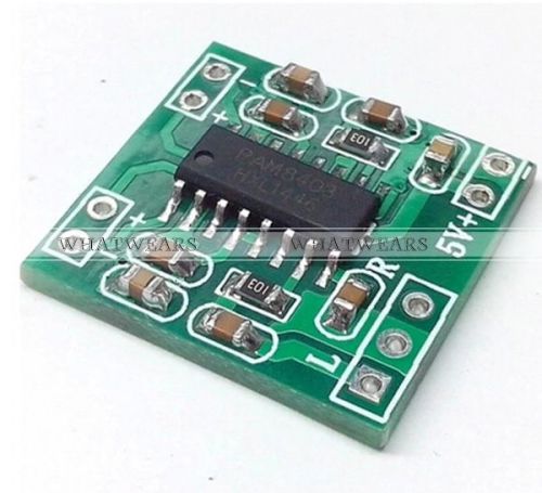 10x 2 Channel 3W DC 2.5-5V PAM8403 Digital Class D Audio Amplifier Board IUK