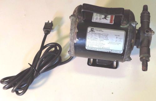 Jabsco 18610-0003 Utility Pump w/ Emerson S55JXDRL-2565 Electric Rotor